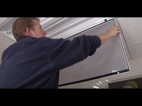 Installing Fluorescent Light Filters, How To Remove The Cover Of A Fluorescent Light Fixture