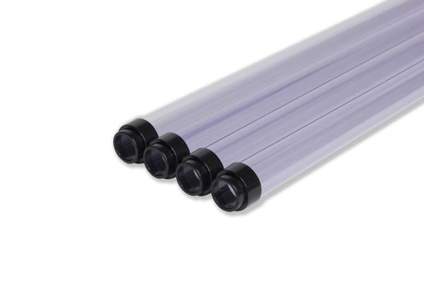 Four fluorescent light tube covers